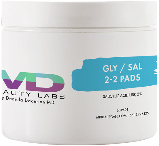 Glycolic and Salicylic Acid Pads 2%